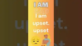 "I AM SAD" Advanced ways #learnenglish #english #shortsvideo #shorts
