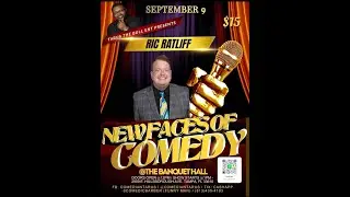 Comedian Ric Ratliff at the New Faces of Comedy show (Tampa, Florida 9-9-23)