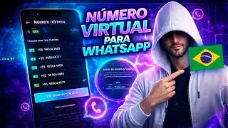 Como Criar WhatsApp com NÚMERO VIRTUAL sem CHIP (Tutorial 2026)