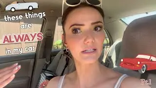 Everything I Never Take Out of My Car | Traveling Full Time (pt. 1 - front row)