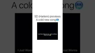 #Harlem SD new song preview