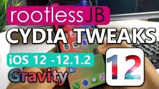 iOS 12 - 12.1.2 rootlessJB Tweaks Installation Guide - (100% Working)