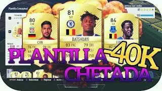 FIFA 17 | PLANTILLA CHETADA PREMIER LEAGUE | FIFA ULTIMATE TEAM 17