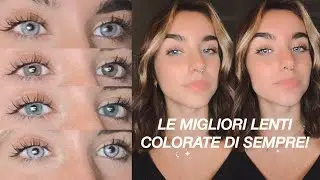 LE MIGLIORI LENTI DI SEMPRE😍 TTDEYE contacts TRY ON!
