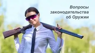 Вопросы законодательства об оружии 2024