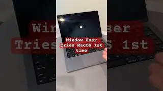 POV - Windows User Tries MacOS first time 🤪