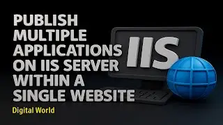 Host Multiple ASP.NET Applications in IIS🚀| Deploy Multiple Projects Under One Website in IIS Server