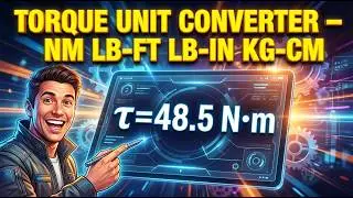 Torque Unit Converter — Nm lb-ft lb-in kg-cm Calculator — How to Use It | Engineering Tool