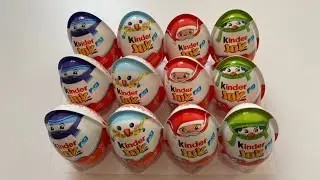 Распаковка Kinder Joy Новогодняя коллекция 2021!