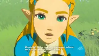 Breath of the Wild - Silent Princess Cutscene (Recovered Memory 9)