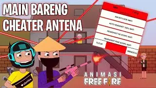FreeFire Animation - Duo VS Squad Bareng Cheater? Ft.@IqraNur0704  - Cerita Kosim