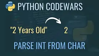 Codewars : Parse Int from Char | Tamil | iCoding