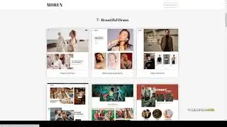 Moren  Fashion eCommerce Bootstrap 5 Template ecommerce responsive fashion store