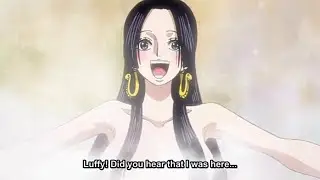 Boa Hancock and Luffy meets again in the same way ( onepiece)