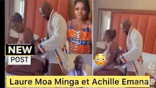 Laure Moa Minga et  Achille Emana