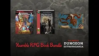 Humble Bundle ~ 5th Edition Dungeon Extravaganza Book Bundle ~January 2021 😍💜😍