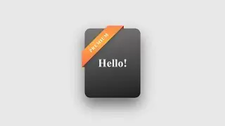 How to Create Premium Card Design Using HTML & CSS | Ribbon Badge Hover Effect