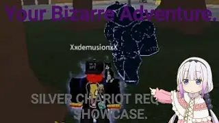 Roblox Your Bizarre Adventure Silver Chariot Requiem Showcase