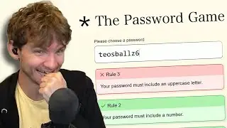 Teo plays The Password Game