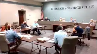Bridgeville Borough Council: Nov. 9, 2020