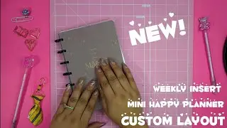 Weekly Layout| Setup |Custom Canva Insert 