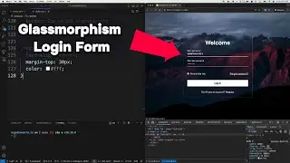 Glassmorphism Login Form