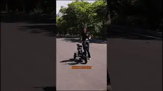 Completo e Dobrável, esse é o triciclo Compact 350W! 🛵 #tricicloeletrico  #smartway