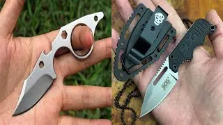 TOP 10 BEST SMALL NECK KNIVES FOR SELF DEFENSE 2023