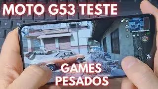 MOTO G53 TESTE EM GAMES PESADOS SERÁ QUE RODA?
