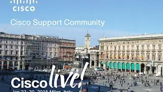 Cisco Support Community At Cisco Live Milan 2015 - Opening