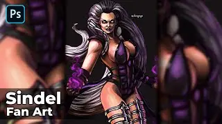 Sindel | Mortal Kombat Fan Art