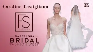 CAROLINE CASTIGLIANO Spring 2025 Bridal EXCLUSIVE INTERVIEW Barcelona I Lucia Mateo, Ana Belén Marin
