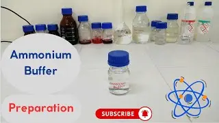 Ammonium buffer solution preparation (pH  range 3.8 to 5.8)