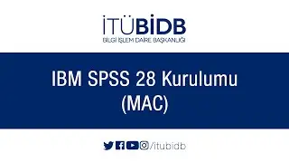 IBM SPSS 28 Kurulumu (Mac)