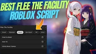 🔥 BEST Flee the Facility Script Hack GUI 🚀 Auto Farm, ESP, Unlock All (Roblox 2025)