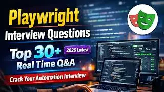 Top 30+ Real Time Playwright Interview Questions and Answers | Real Time Experience with Scenarios
