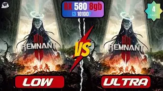 RX 580 8GB + i3 10100F | Low vs Ultra Gaming | Unleashing the Graphics Power!