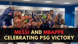 This is How Messi and Mbappe Celebrated TOGETHER | 0-3 Olympique de Marsella vs PSG