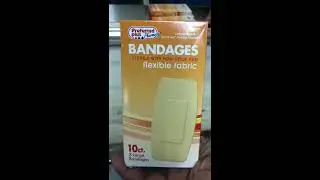 B01IAILMS2_Bandages Flexible Fabric, Extra Large 2 Inches x 4 Inches 10 ea (Pack of 8)