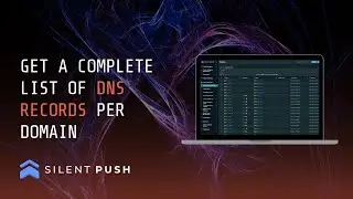 Get a complete list of DNS records per domain
