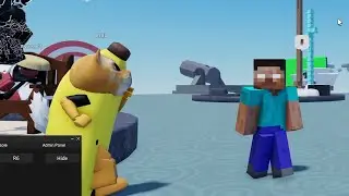 Roblox Exploiting - HEROBRINE Trolling at Mic Up