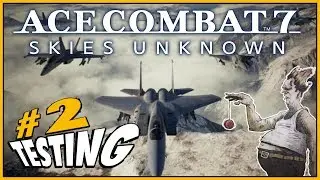 TESTING #2 ACE COMBAT VR PS4 - HEIDIS HOME - DEUTSCH (SUPERSAMPLING ON)