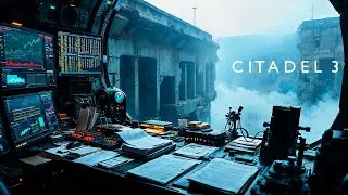 CITADEL 3 Sci-Fi Outpost | Ambience for Deep Focus & Sleep 4K