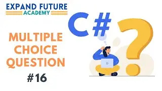 C# Multiple Choice Question 