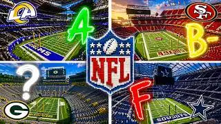 Ranking NFL Stadiums In MINECRAFT!!