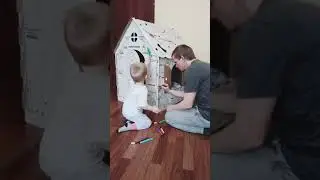 ДОМ РАСКРАСКА / детский домик / большой бюджетный домик для ребенка 2021 / обзор дома