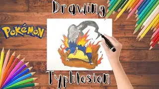 Drawing Typhlosion | How much can I progress???