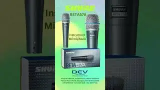 #shorts Shure Beta 57a Dynamic Instrument Microphone / Beta 58a Vocal Microphone