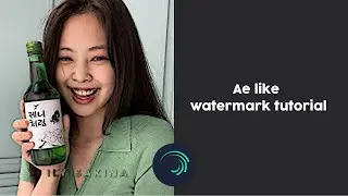 Ae like Watermark Tutorial | Alight Motion