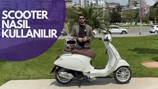 Scooter Motosiklet Nasıl Kullanılır? Basit ve Temel Anlatım!